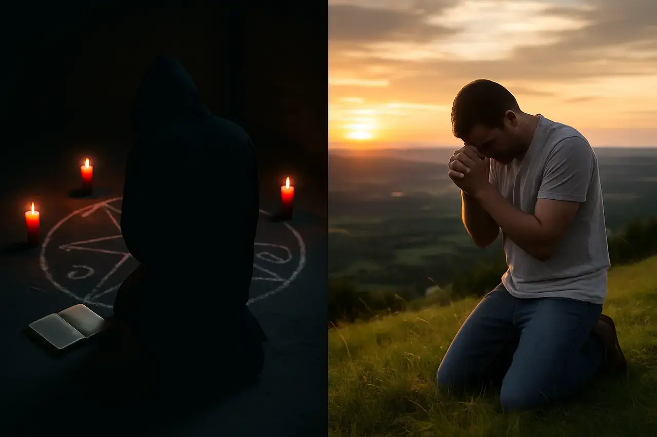 Cover image for the post: O Maior Engano do Mundo: Buscar nas trevas o Que O SENHOR Podia Dar